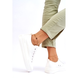 Big Star Low Sneakers med snörning LL274968 Vit 3