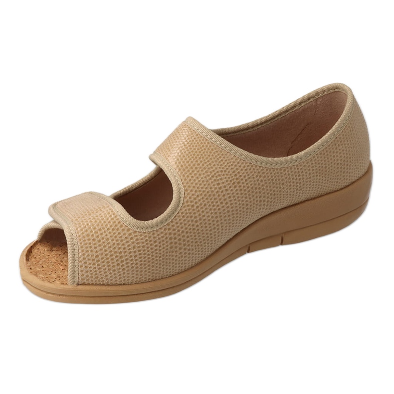 Befado damskor pu 941D001 beige 2