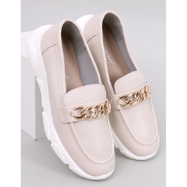 Seastar Loafers med sportsula från Dovima Beige 1