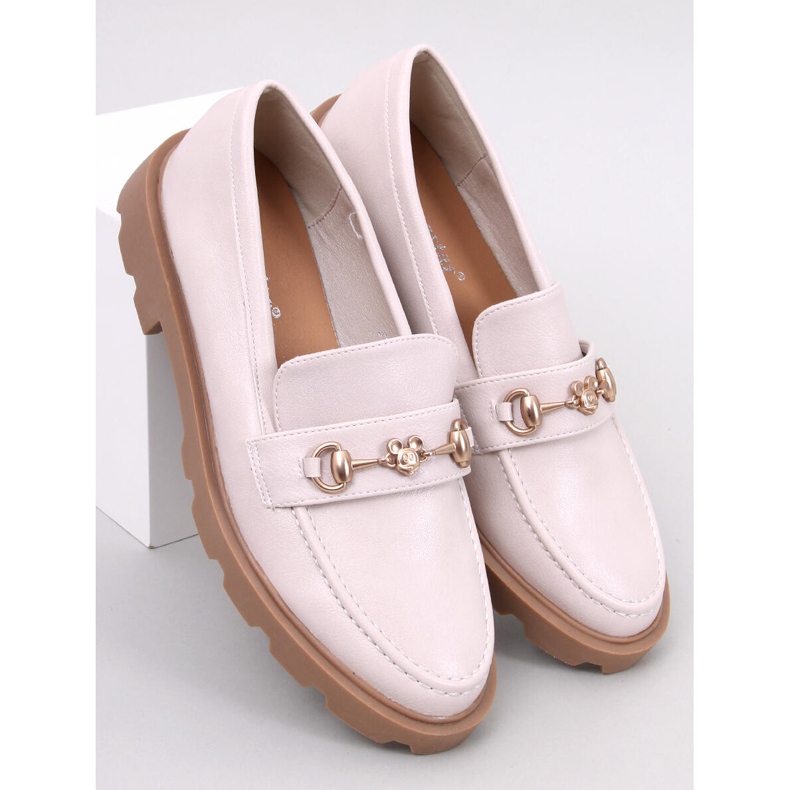 Musse Pigg Beige loafers 1