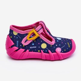 BEFADO S.A. Befado 110P471 Skor för flickor, rosa och marinblå 2