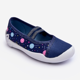 BEFADO S.A. Befado ballerina tofflor 116X316 Marinblå 1