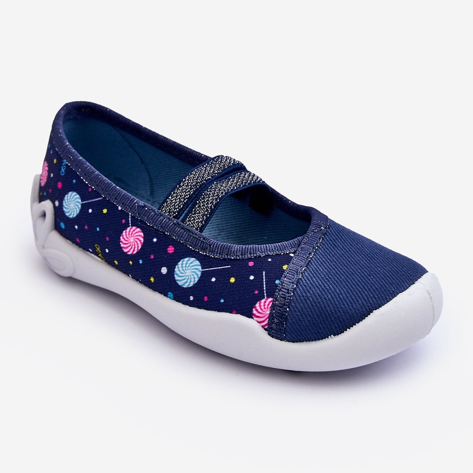 BEFADO S.A. Befado ballerina tofflor 116X316 Marinblå 1