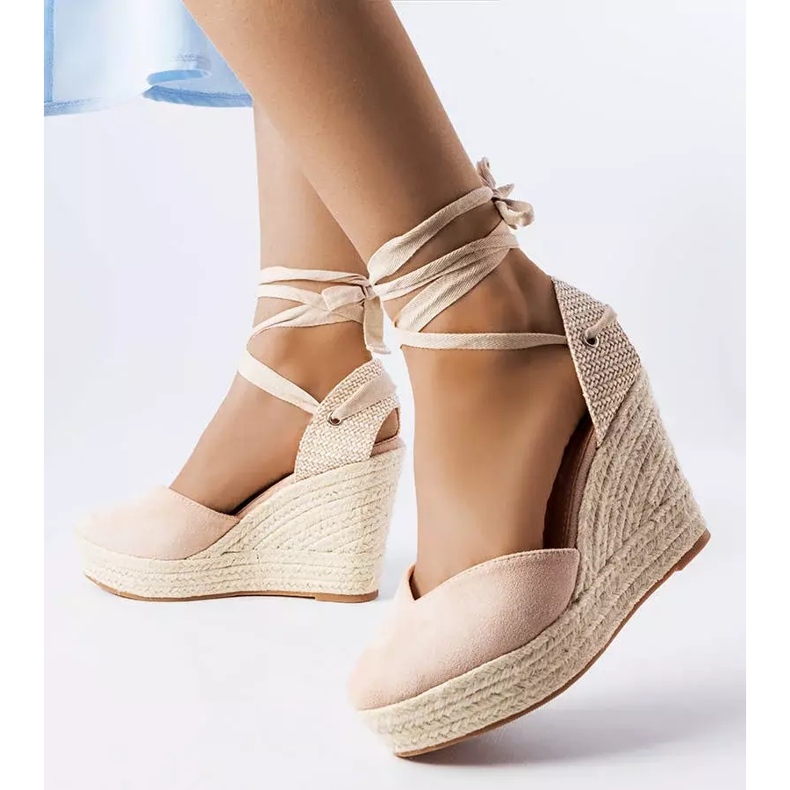 Beige espadrillor från Dubois 1
