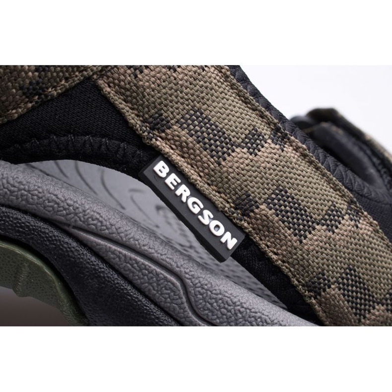 Bergson Benue Hiking Herrsandaler BRG00127 grön 6