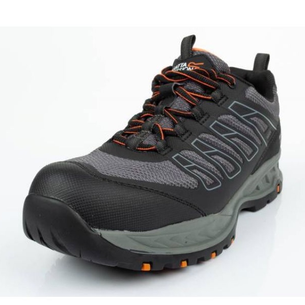 Herrhälsa och säkerhetsarbetsskor Regatta Pro Kata S1P TRK125 Svart och grå 2