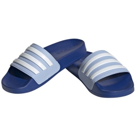 Tofflor adidas Adilette Shower K Jr IG4875 blå 1