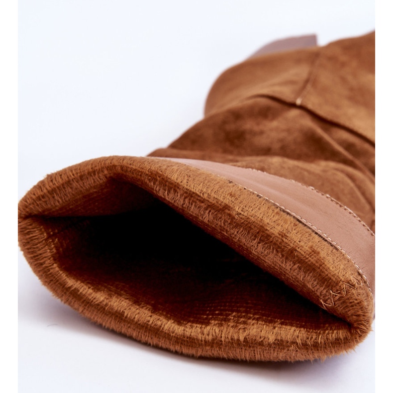 FJ1 Bruna Virdana mockastövlar med massiva klackar 2