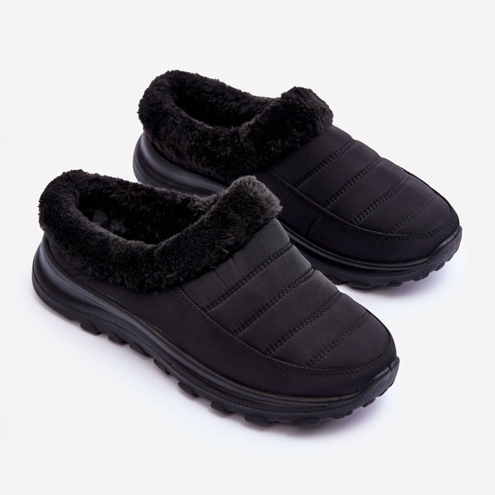 Svarta Olwina Slip-on Low Snow Boots 2