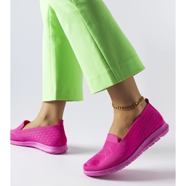 Inna Aoife sneakers i rosa tyg 1