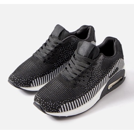 Inna Svarta och vita Alvin sneakers för män 1