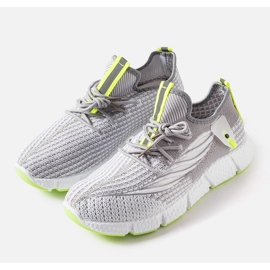 Grå slip-on herrskor från Valdieri 1