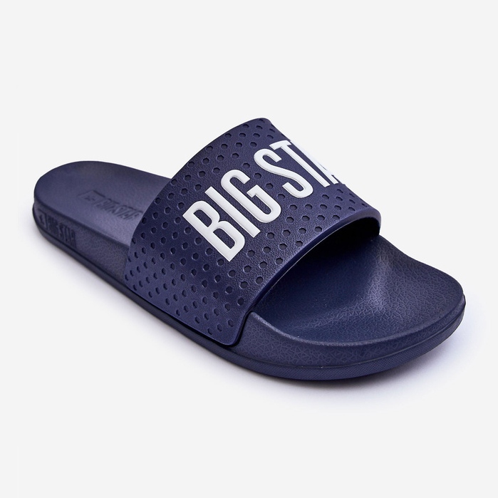 Klassiska flip-flops för damer Big Star MM274714 Marinblå 1