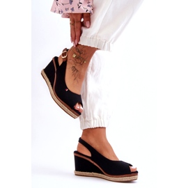 Klassiska sandaler för damer Svart Katie 1