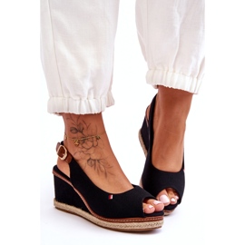 Klassiska sandaler för damer Svart Katie 2