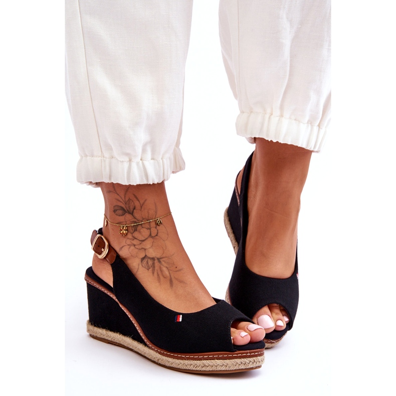 Klassiska sandaler för damer Svart Katie 2