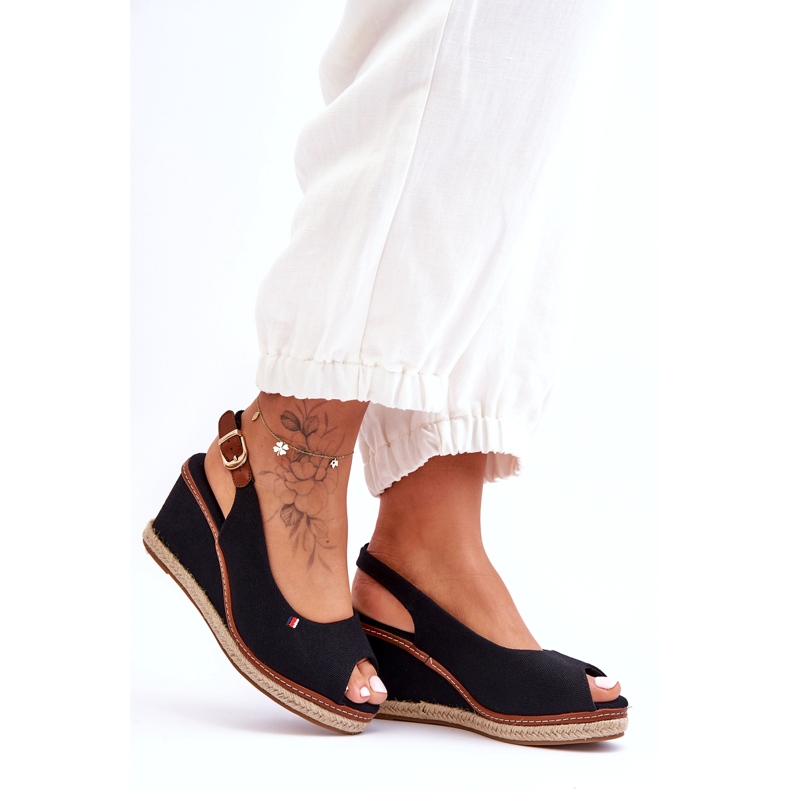 Klassiska sandaler för damer Svart Katie 3