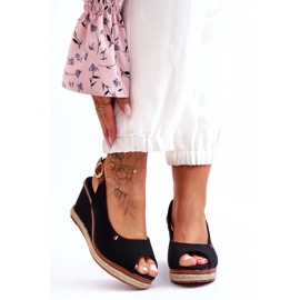 Klassiska sandaler för damer Svart Katie 4