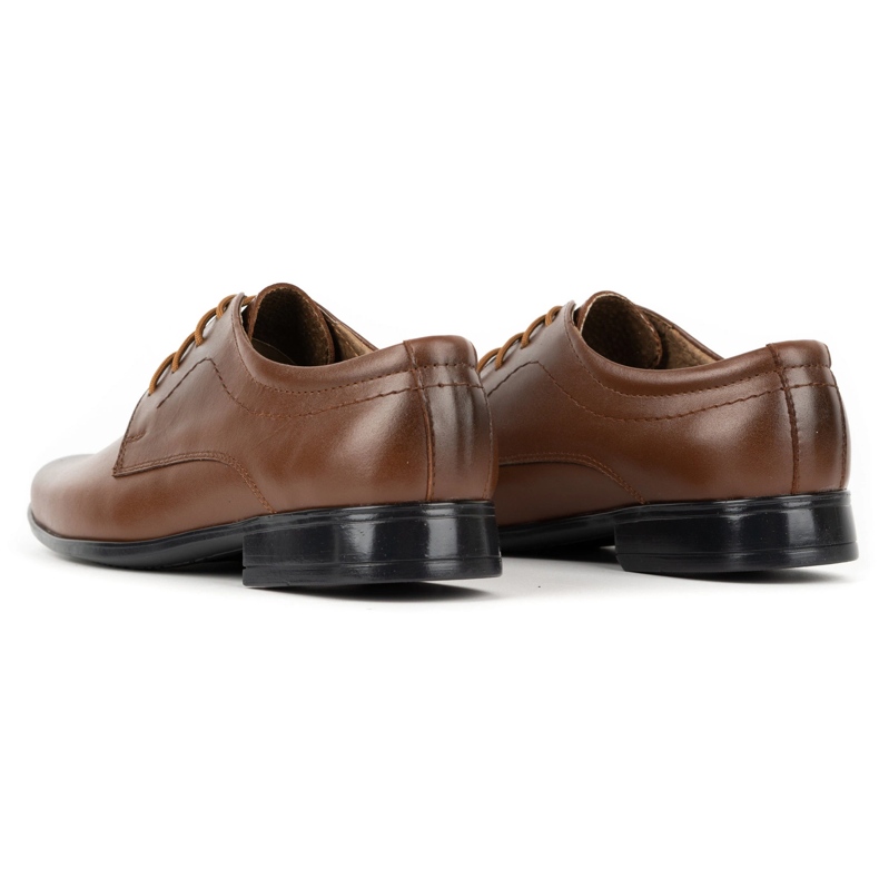 Olivier Barnformella nattvardsskor J1 brun 2