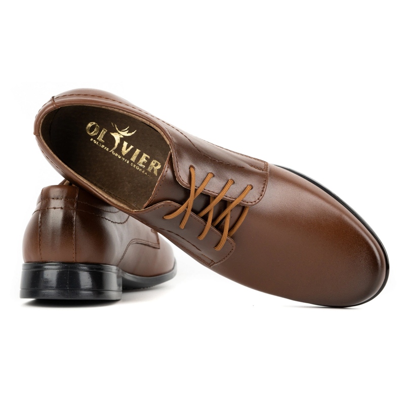 Olivier Barnformella nattvardsskor J1 brun 3