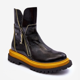 Lacker damstövlar Maciejka 05747-07 Svart 1