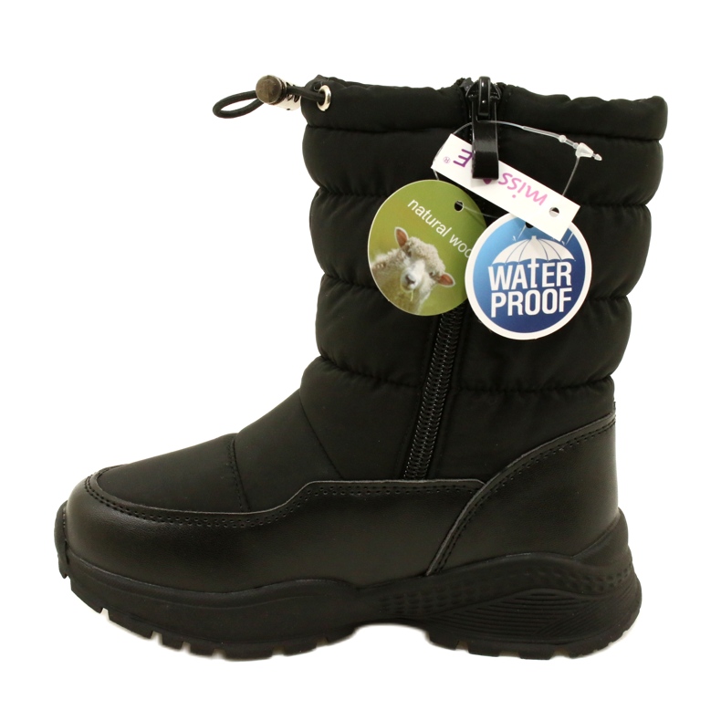 Girls 'Snow Boots Miss Evento 22DZ23-5274 Svart 2