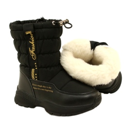 Girls 'Snow Boots Miss Evento 22DZ23-5274 Svart 6