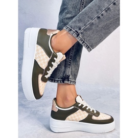 Glovi Gröna sportskor för kvinnor 2