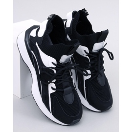 Boyce Black sock sneakers svart 1