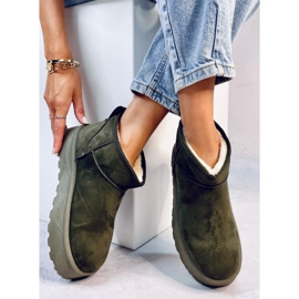 Plattformssnöskor Solnis Green grön 1