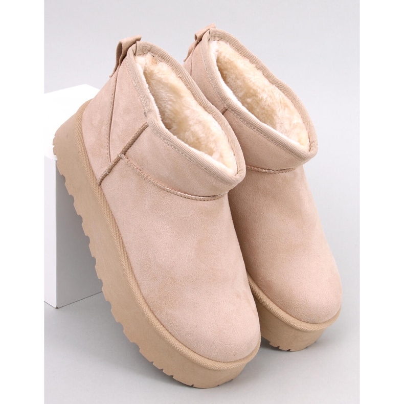 Plattformssnöskor Solnis Beige 1