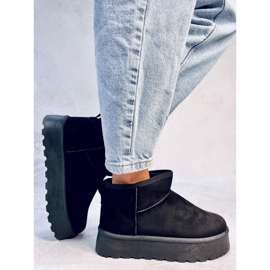 Plattformssnöskor Solnis Svart 2