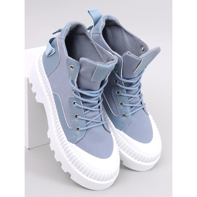 Tinli blå ankelboots 1