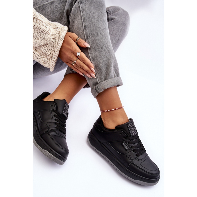 Sportskor dam Sneakers Big Star MM274353 Czane svart 1