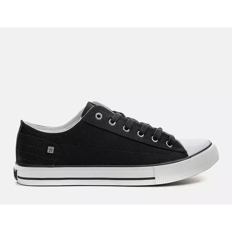 Big Star svarta herrsneakers DD174273 1