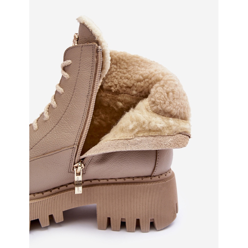 Skinnstövlar för kvinnor Beige Lemar Vergo 1