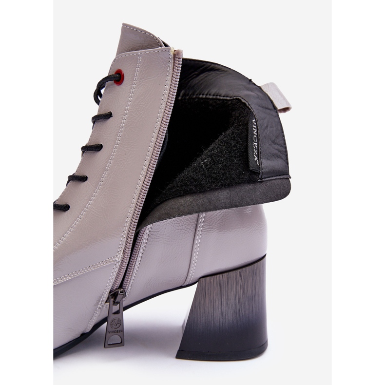 Vinceza Patent Stövlar Grå Basciano 1