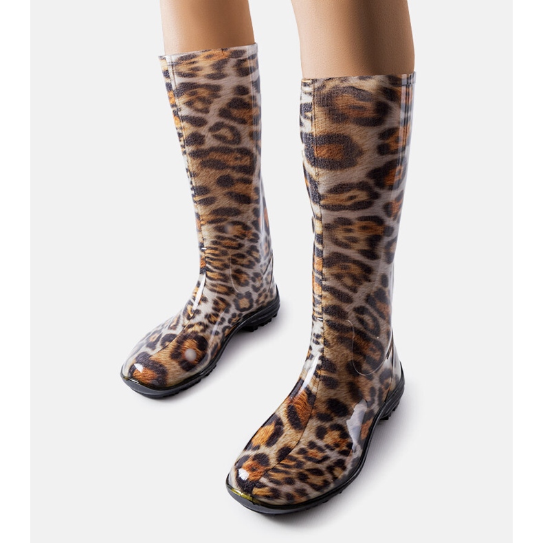 Pimen bruna höga stövlar 1