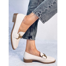 Jonna Beige loafers dam 2