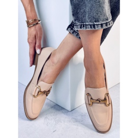 Jonna Khaki dam loafers beige 2