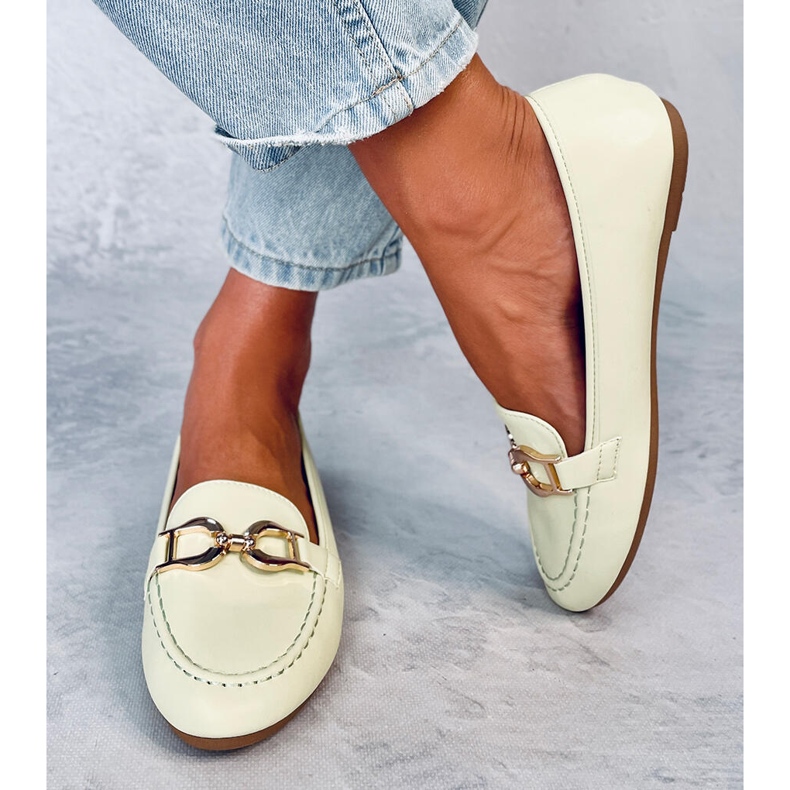 Amiya LT.GREEN loafers för damer grön 1