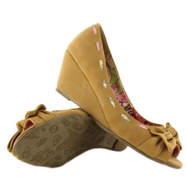 Pumps kilar 77-79 kamel brun 2