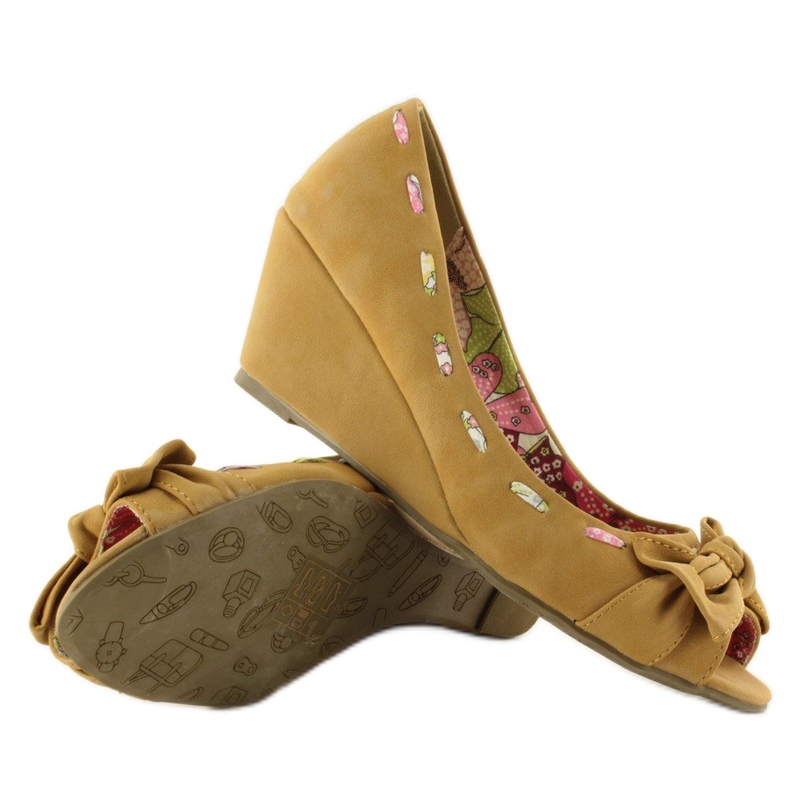 Pumps kilar 77-79 kamel brun 2