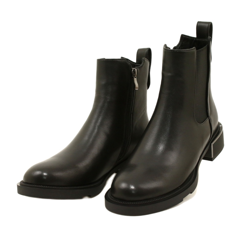 Svarta Filippo DBT4062/23 BK stövletter 2