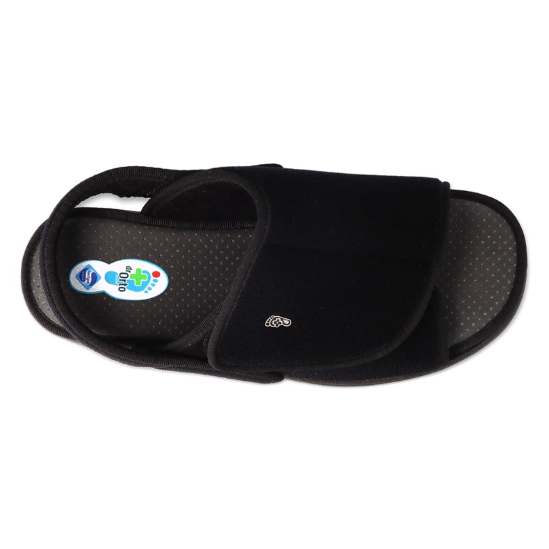 Befado pu-sandaler för män Dr. ORTO 079M001 svart 3