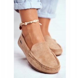 Evento Dam Loafers Beige Suede Morreno 3
