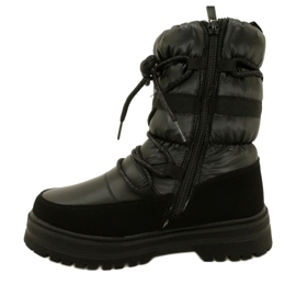 Waterproof Girls 'Snow Boots Miss Evento 23DZ23-6585 Black svart 2