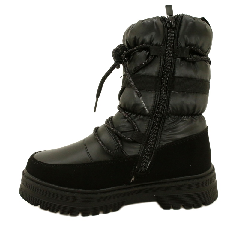 Waterproof Girls 'Snow Boots Miss Evento 23DZ23-6585 Black svart 2