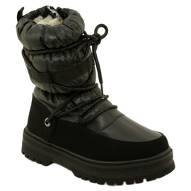 Waterproof Girls 'Snow Boots Miss Evento 23DZ23-6585 Black svart 1
