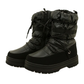 Waterproof Girls 'Snow Boots Miss Evento 23DZ23-6585 Black svart 3